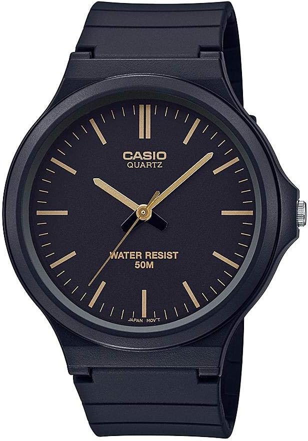 Casio MW240 Series | Men???s Quartz Watch | 50M WR | Large Resin Case | Resin Glass | Resin Band | Large Arabic Numerals | A...
